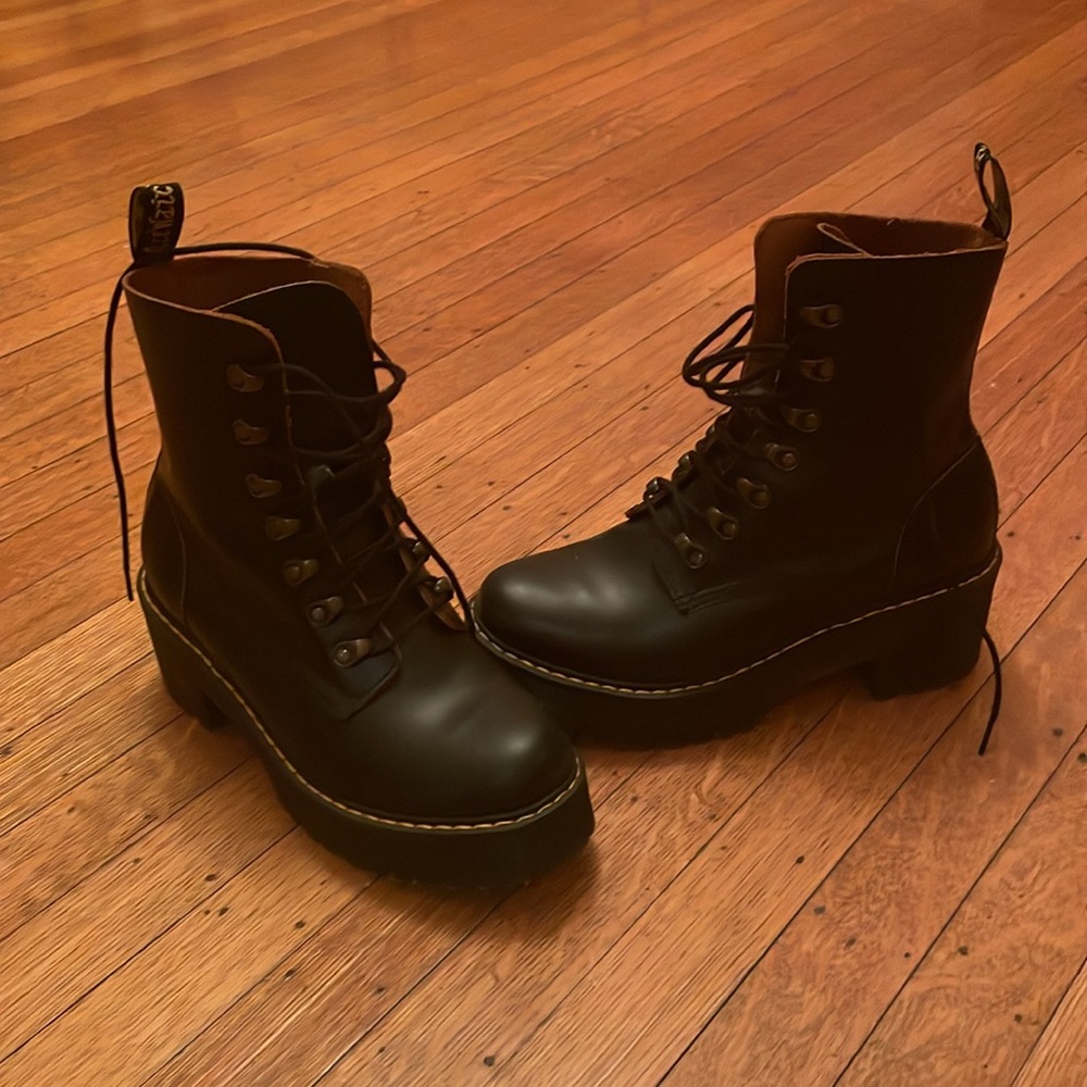 Dr. Martens Black Combat Boots